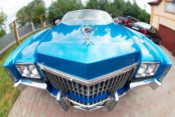 Cadillac Eldorado (голубой)