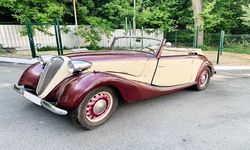 Ретро кабриолет Fiat Topolino - 1938 года