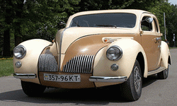 Ретро авто Lincoln Zephyr 1939 год