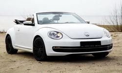 Кабриолет Volkswagen Beetle белый