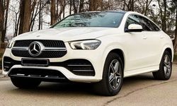 Внедорожник Mercedes Benz Gle AMG Coupe белый