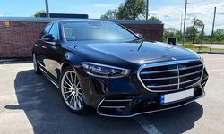 Vip авто Mercedes W223 S500 черный