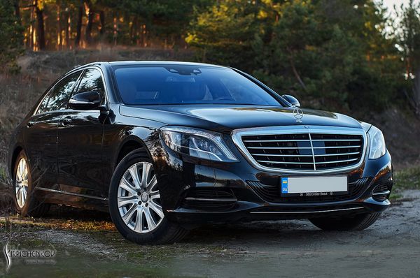 Vip авто Mercedes W222 S500L черный