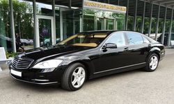 Mercedes S63 AMG w221 2012 черный