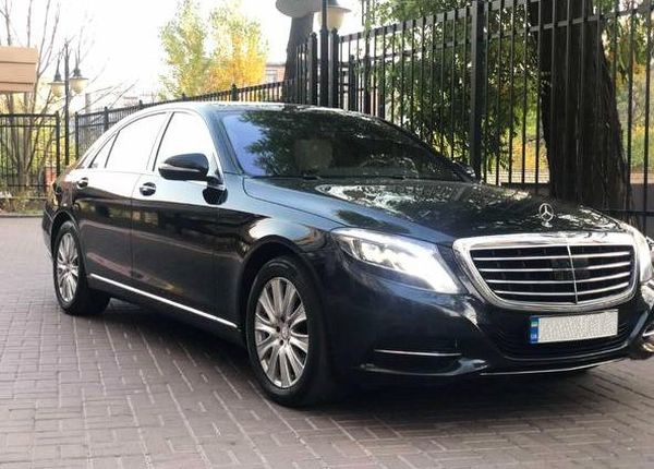 Mercedes-Benz S Class W222 S550 4MATIK черный