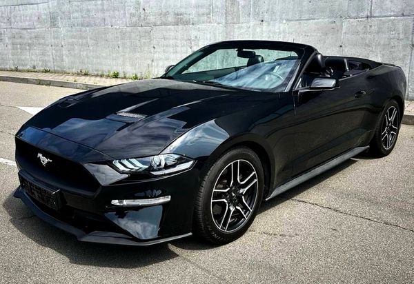 Прокат кабриолет Ford Mustang GT черный