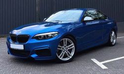BMW 240i синяя для фотосессии съемки аренда