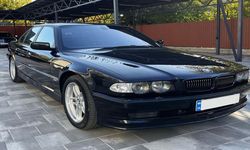 Аренда авто BMW 750i E38 черный 2001 года в Киеве