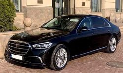 Авто на свадьбу Mercedes-Benz W223 S-Class черный — аренда в Киеве